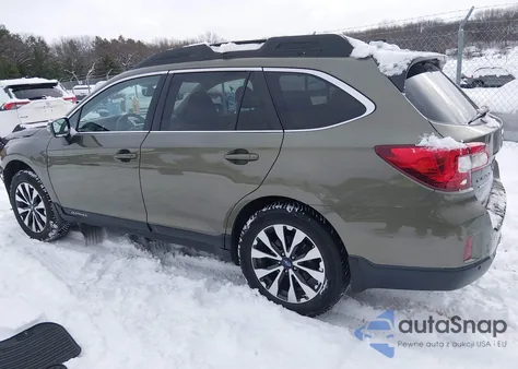 2017 Subaru Outback 2.5I Limited из США, поврежденный, VIN 4S4BSANC0H3243535